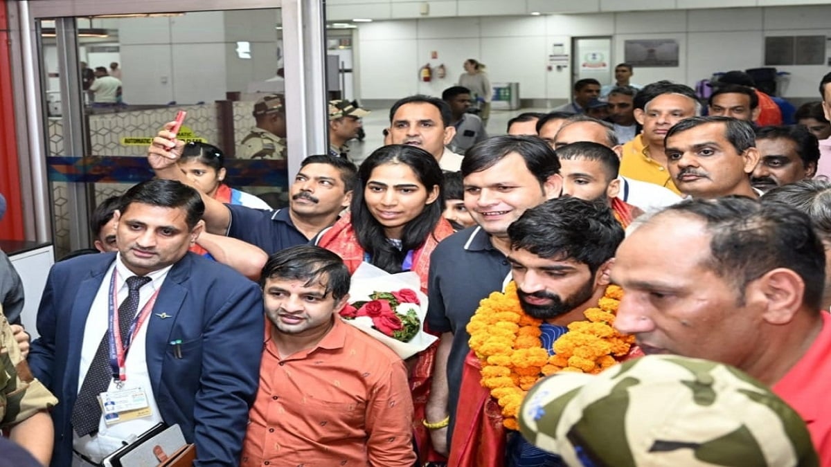एशियन गेम्स में हरियाणा के खिलाड़ियों का जलवा: देश के 85 पदकों में से अकेले 32 पर जमाया कब्जा, खेल मंत्री ने किया स्वागत