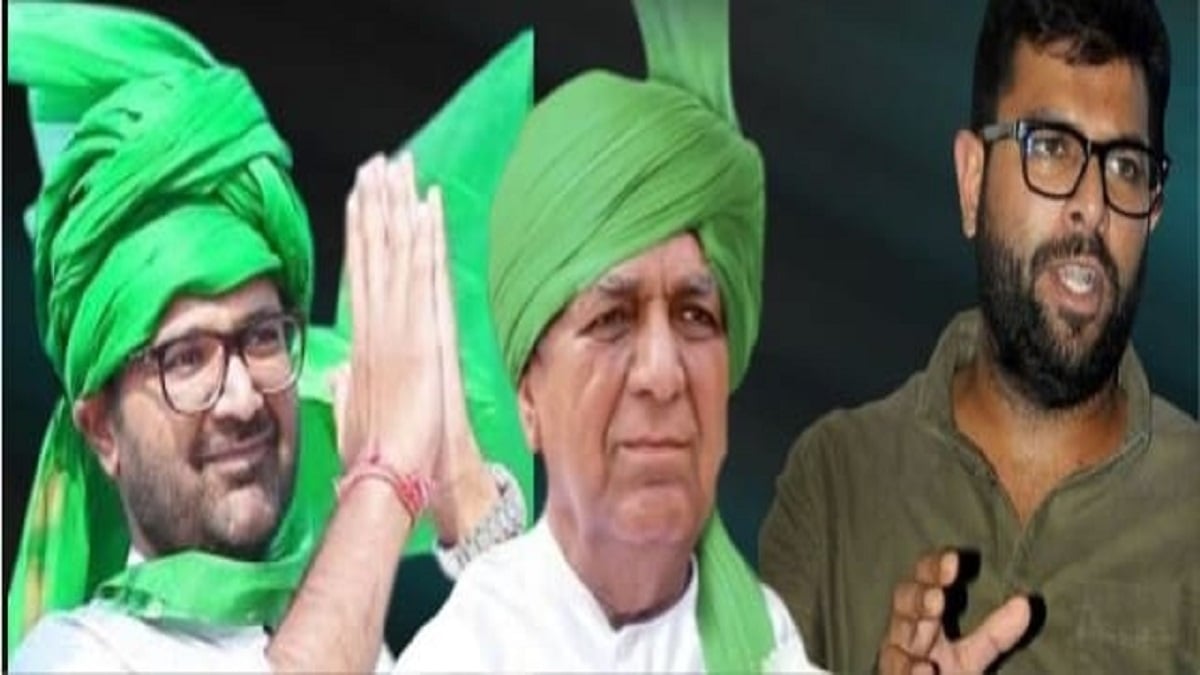 चौटाला परिवार की चौथी पीढ़ी में ‘तोप’ बनाम ‘काम’ की जंग, दिग्विजय-कर्ण के बीच खिंची सियासी तलवारें