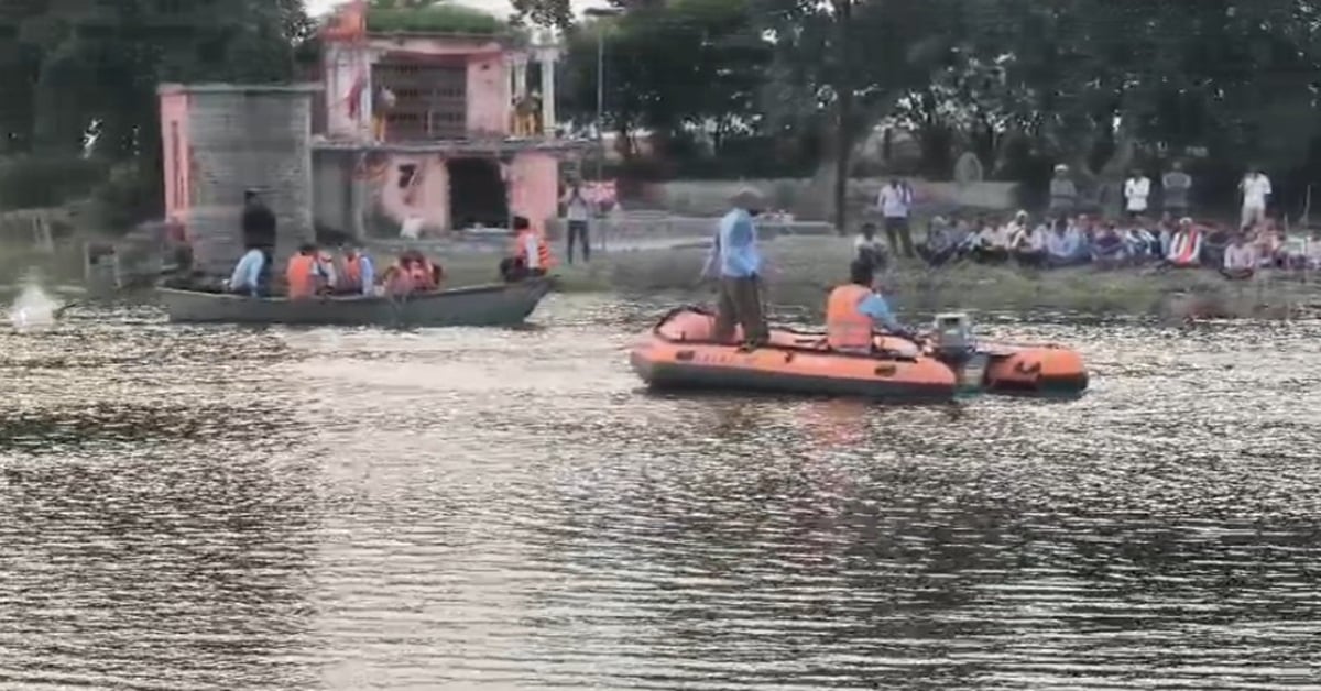 सगड़ बांध में नहाने गए दो नाबालिग गहरे पानी में डूबे, एक सुरक्षित बाहर निकला, दूसरे की तलाश जारी
