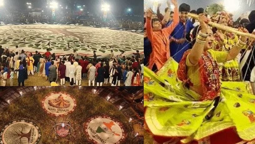 वडोदरा में रचा गया इतिहास: 46 हजार से अधिक प्रतिभागियों ने एक साथ गरबा कर बनाया नया विश्व रिकॉर्ड