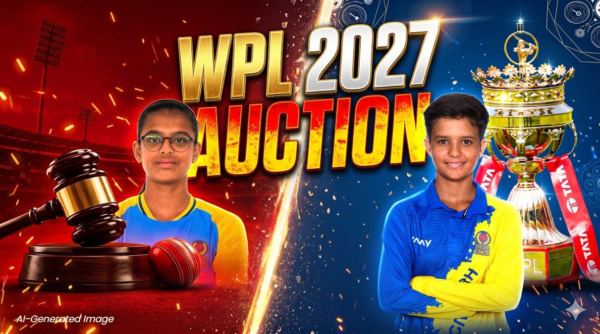 WPL 2027 Auctions : छत्तीसगढ़ की पलक सिंह और श्रेया श्रीवास पर लगेगी बोली, 146 खिलाड़ियों की सूची में बनाई जगह