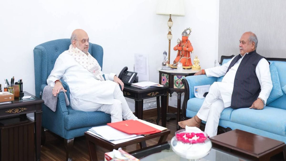 दिल्ली दरबार में MP की सियासत: विधानसभा अध्यक्ष नरेंद्र ताेमर की केंद्रीय गृहमंत्री अमित शाह से गुप्त मुलाकात, सियासी गलियारों में चर्चा का बाजार गर्म