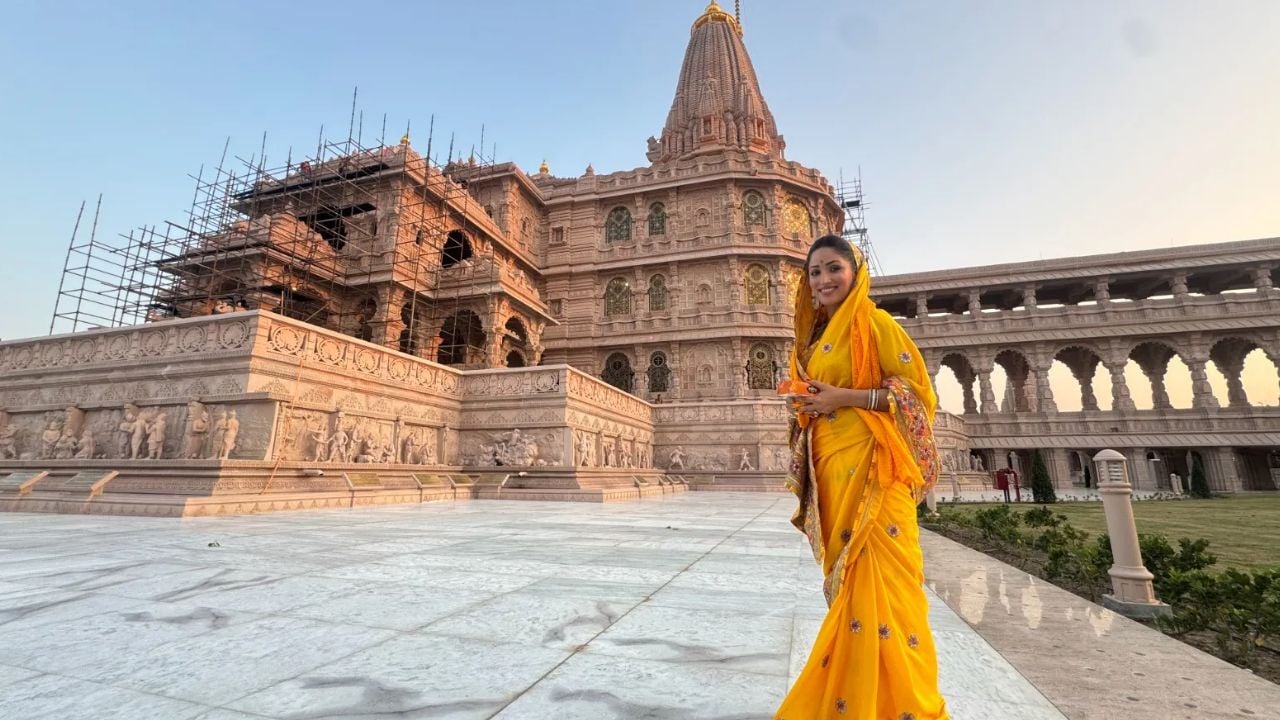 Yami Gautam: ‘नई नवेली’ की रिलीज से पहले अयोध्या पहुंचीं यामी गौतम, राम की पैड़ी और हनुमानगढ़ी में लिया आशीर्वाद