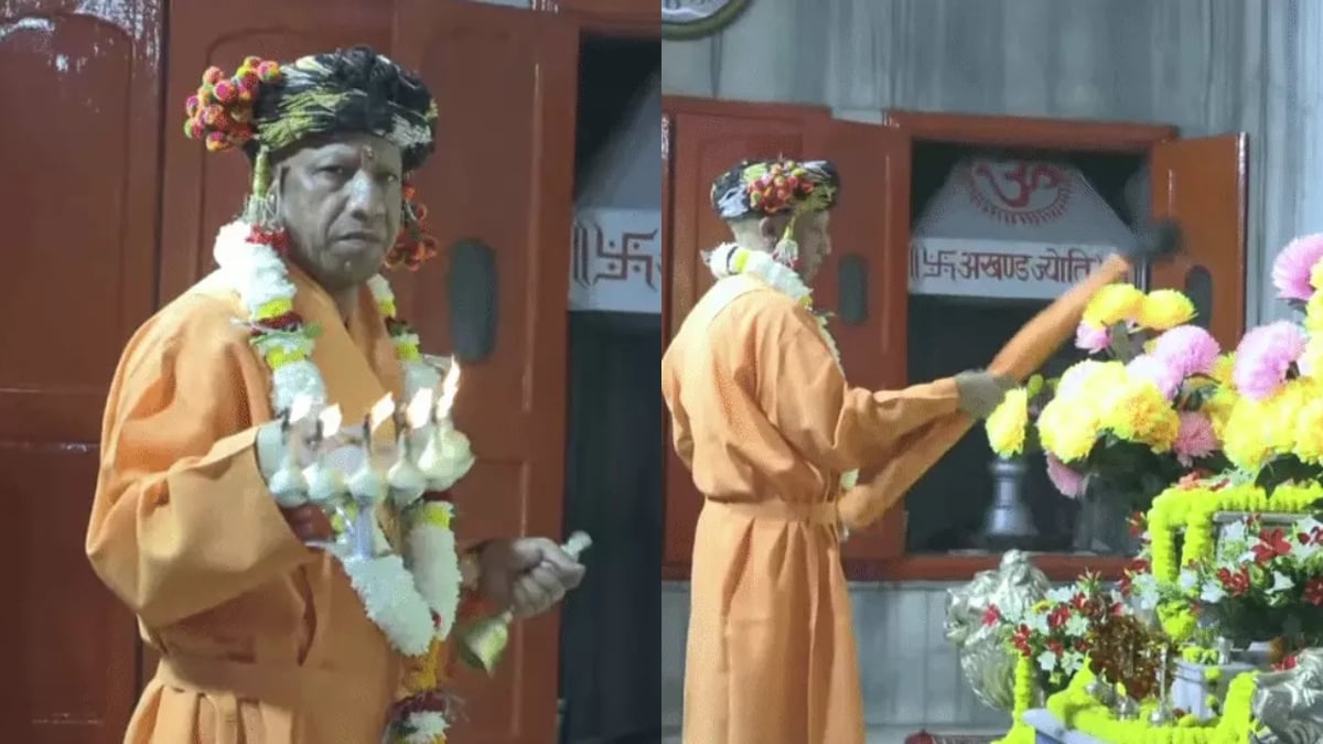 गोरखनाथ मंदिर में CM योगी ने की विशेष पूजा, विजयादशमी पर प्रदेशवासियों को दी शुभकामनाएं