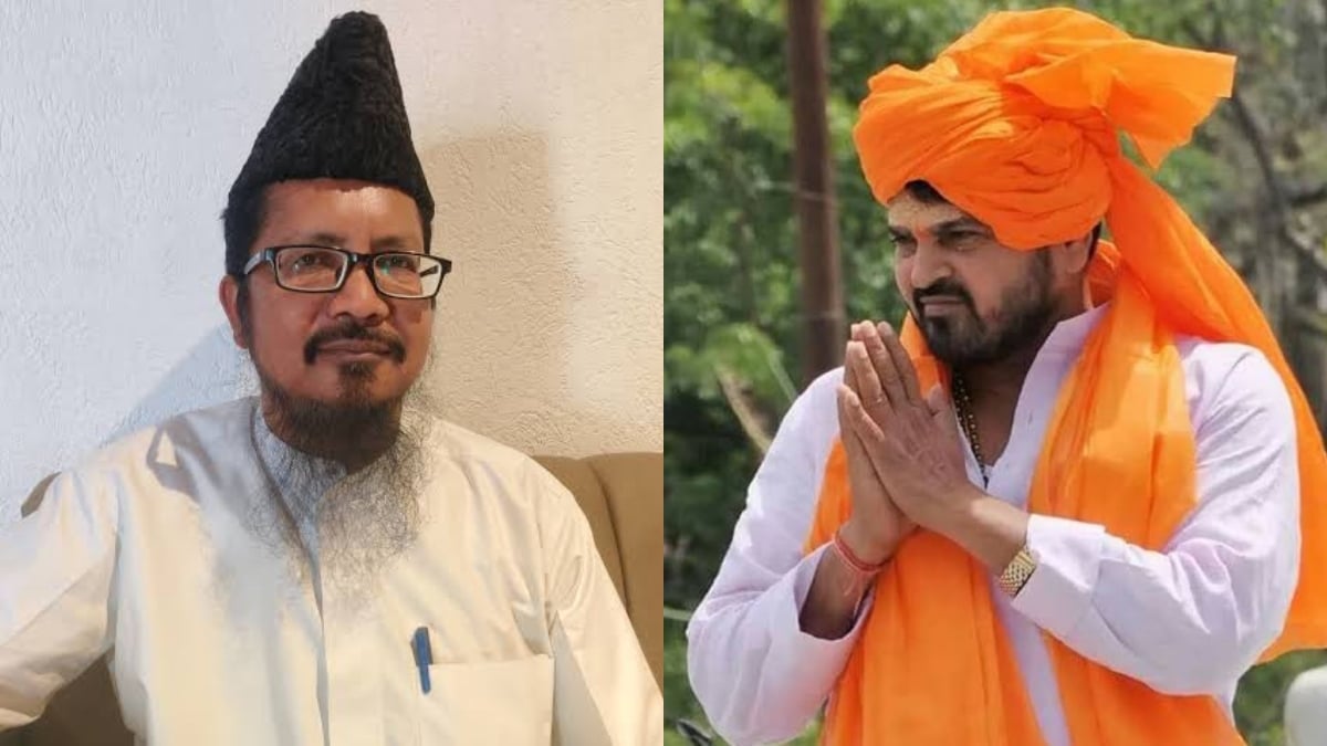 बृज भूषण सिंह के समर्थन में आए मौलाना शहाबुद्दीन, बोले- देश विरोधी गतिविधियों पर हो कार्रवाई