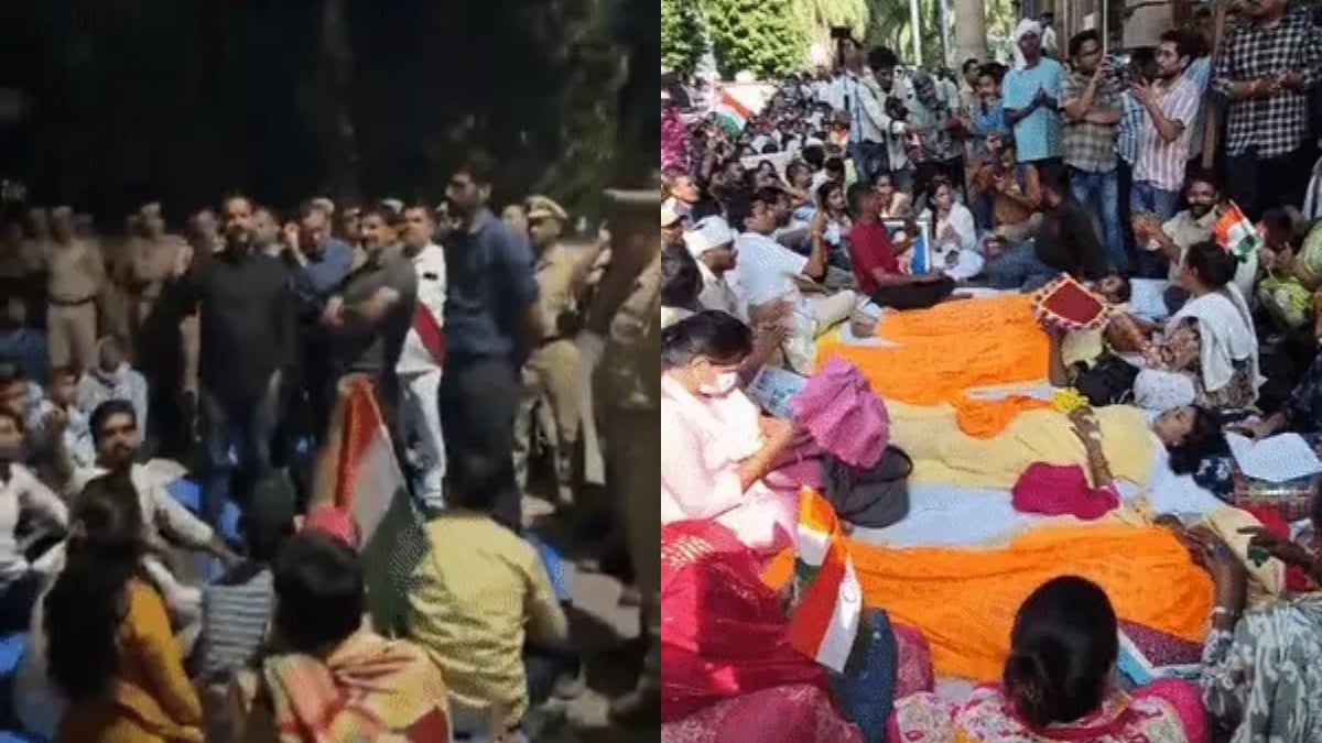 प्रयागराज में TGT-PGT अभ्यर्थियों का धरना चौथे दिन भी जारी, लिखित आदेश पर अड़े छात्र