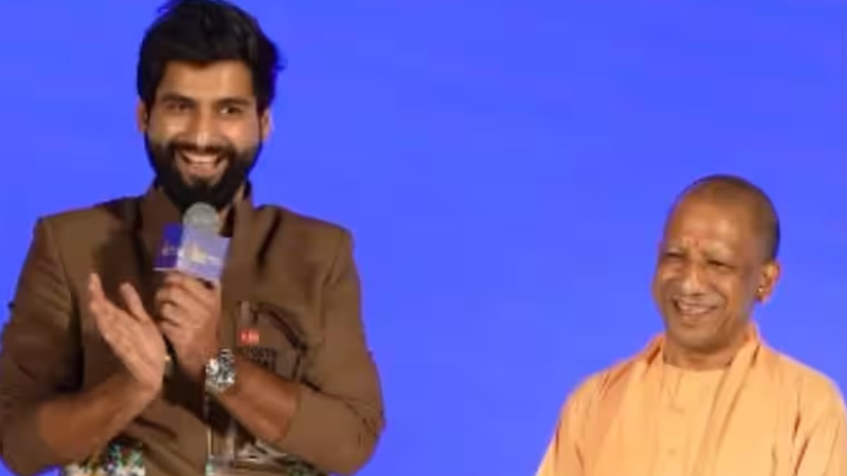 CM योगी के सामने हर्ष गुजराल ने सुनाया क्राइम वाला जोक, ठहाके लगाने लगे मुख्यमंत्री