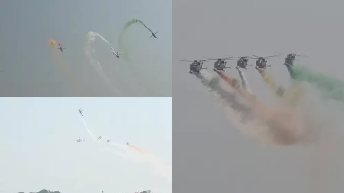 वाराणसी में राफेल की गर्जना से गूंजा नमो घाट, गंगा के ऊपर 20 लड़ाकू विमानों ने दिखाए करतब