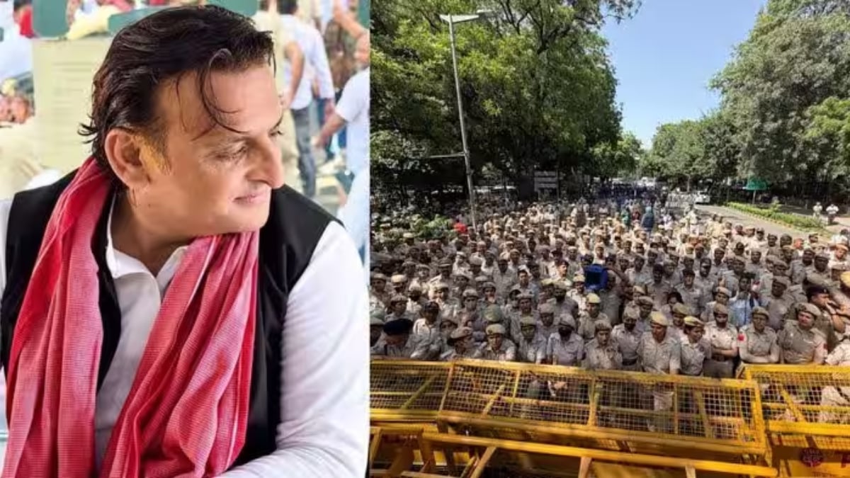 बिना लाल टोपी के दिखे अखिलेश यादव, सपा नेताओं ने शेयर की तस्वीर; सोशल मीडिया पर छाया नया लुक