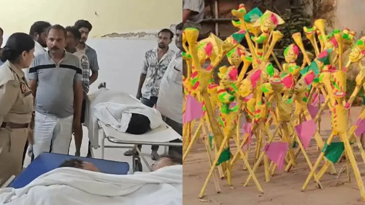 फिरोजाबाद में टेसू-झेंझी विसर्जन के दौरान कार का कहर, 5 की मौत, 10 घायल