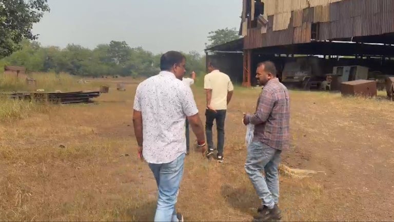 अमरनाथ इस्पात फैक्ट्री में रातभर चोर गिरोह ने मचाया उत्पात, चौकीदार को बंधक बनाकर की लाखों के कापर वायर की चोरी