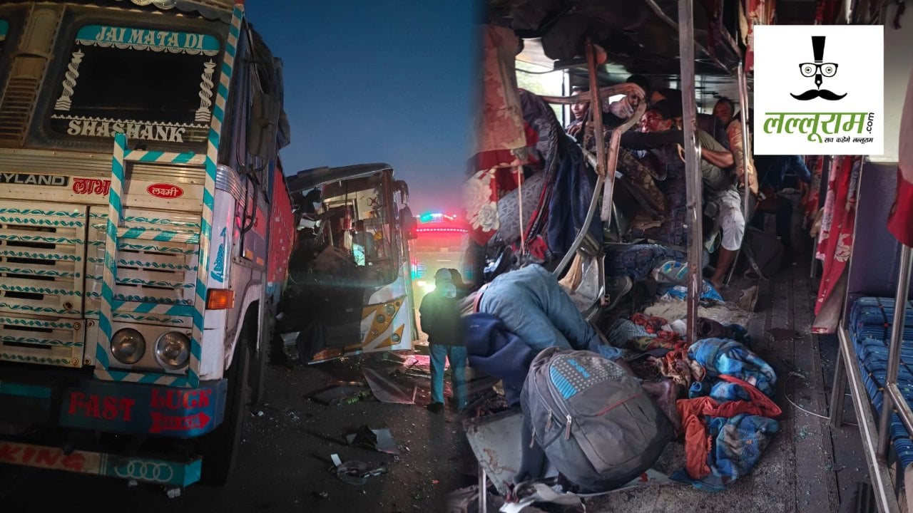 CG Accident News : रायपुर-बिलासपुर नेशनल हाइवे पर भीषण हादसा, खड़ी ट्रक में जा घुसी बस, 3 यात्रियों की मौत, 10 घायल