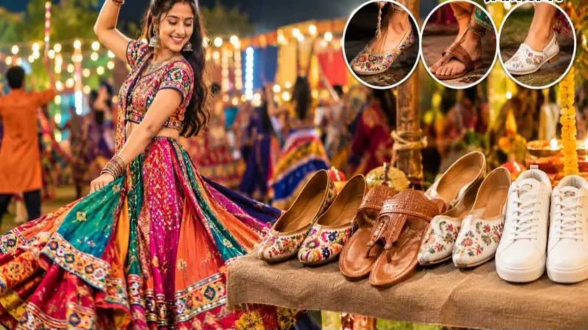 गरबा में हील्स पहनने की गलती पड़ सकती है भारी, जानें कौन-से जूते रहेंगे पैरों के लिए आरामदायक
