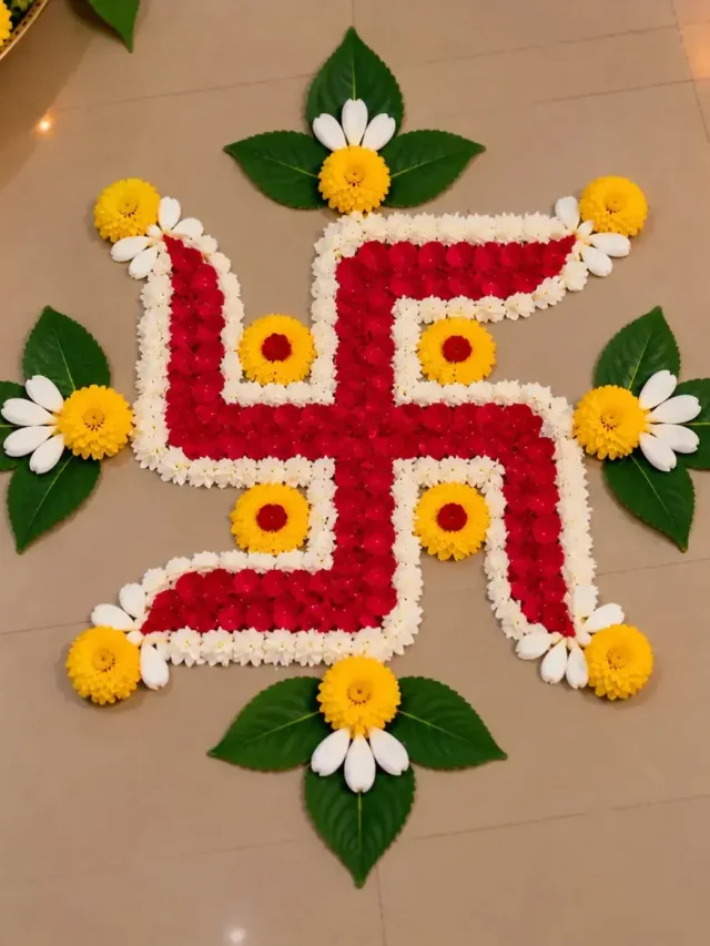 Navratri Rangoli Design: घर की शोभा बढ़ाते हैं रंगोली के 7 डिजाइन