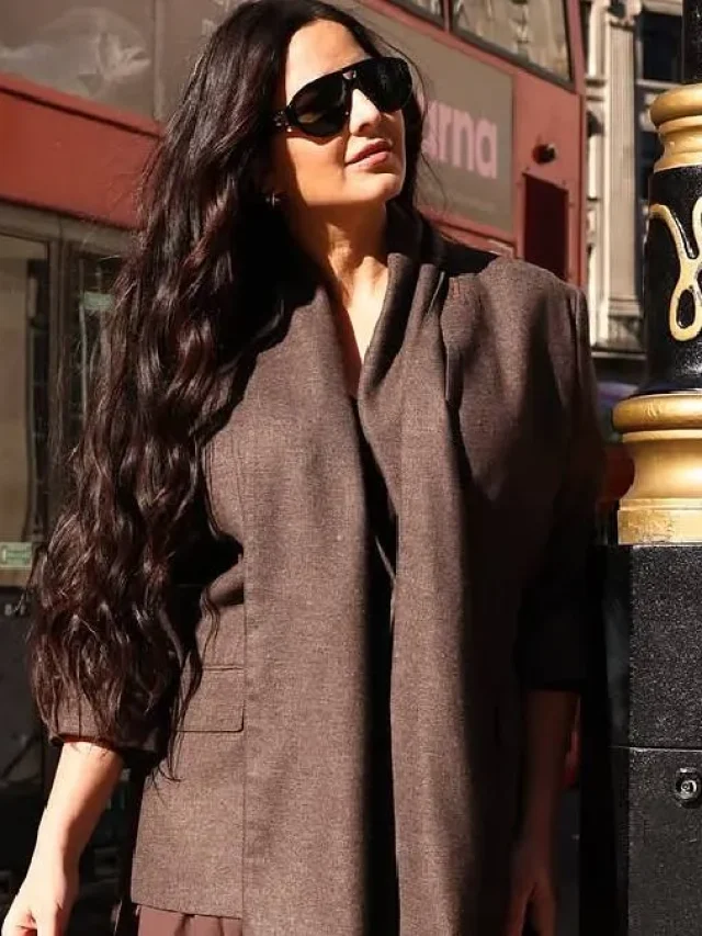 लंदन की सड़कों पर कैटरीना कैफ का स्टाइलिश अवतार, काले चश्मे में दिखाया स्वैग