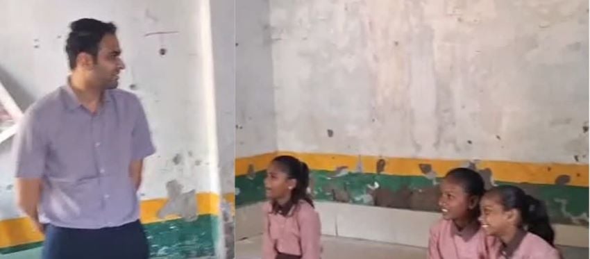स्कूल पहुंचे DM तो गायब मिले टीचर, फिर खुद उठाई चॉक और बन गए ‘मास्टर साहब’! देवरिया का गजब नजारा