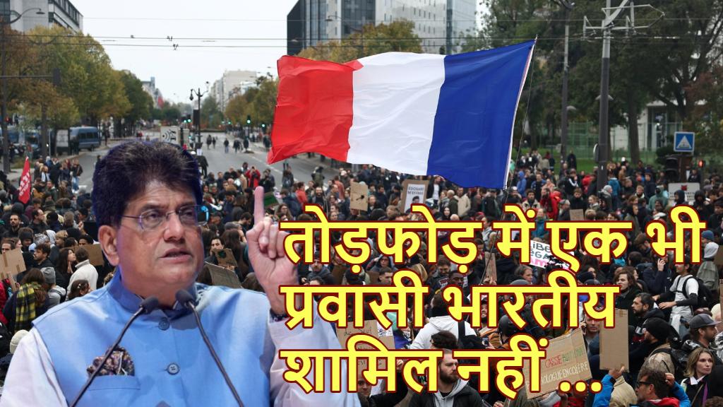 पीयूष गोयल ने विदेशों में बसे भारतीयों की तारीफ की, बोले- तोड़फोड़ नहीं करते प्रवासी भारतीय
