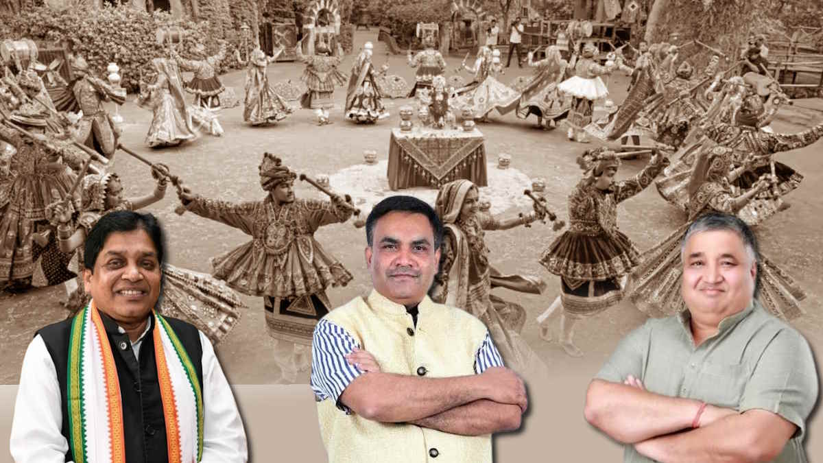 गरबा पर सियासी बयानबाजी, मंत्री राजेश अग्रवाल का बड़ा बयान, कहा-उसे नहीं जाना चाहिए, जो मूर्ति पूजा नहीं करता हो, पूर्व मंत्री शिव डहरिया का पलटवार, बोले- त्योहार को भी बांट रही बीजेपी