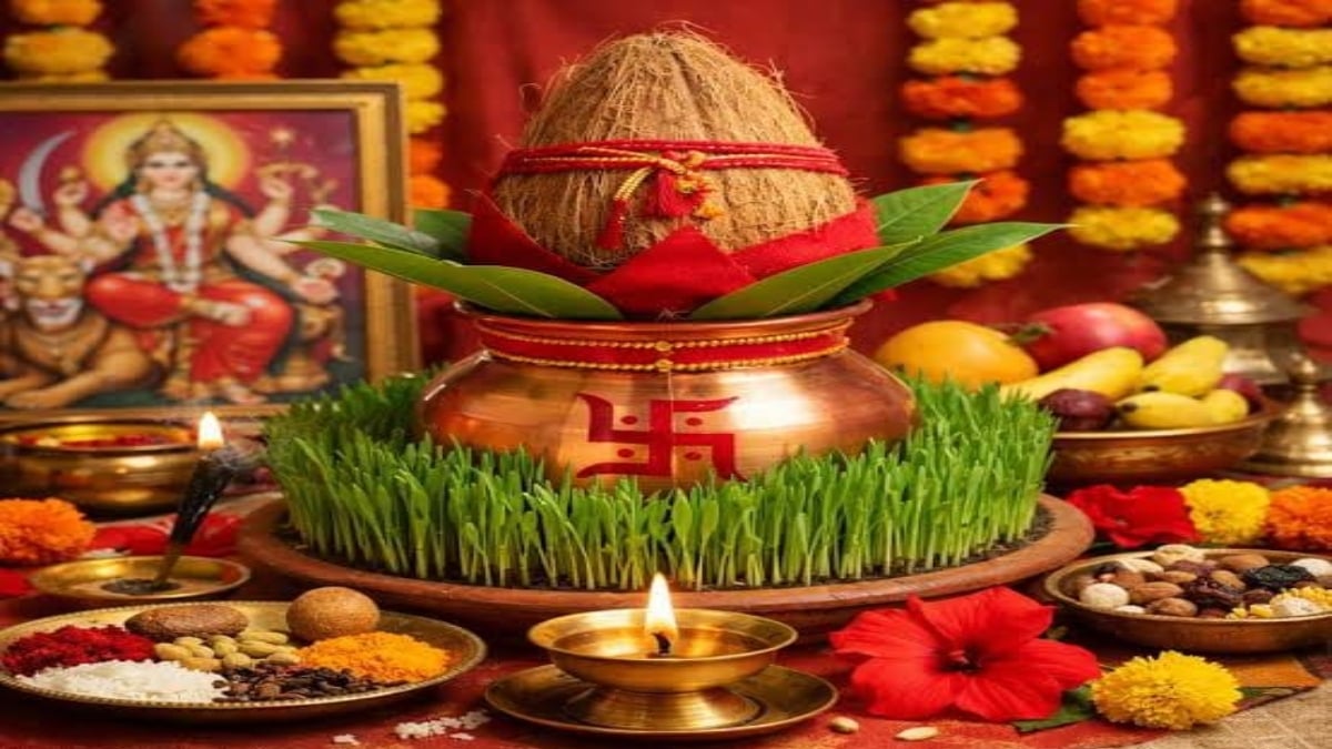 शारदीय नवरात्रि: माता रानी का हाथी पर आना शुभ और मंगलकारी, जाने घटस्थापना का मुहूर्त…