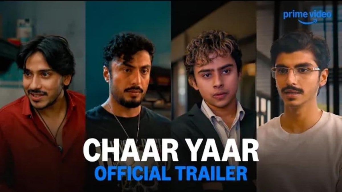 प्राइम वीडियो की ‘चार यार’ का ट्रेलर रिलीज, 2000 के दशक के मुंबई में दिखेगी क्राइम और दोस्ती की अनोखी कहानी