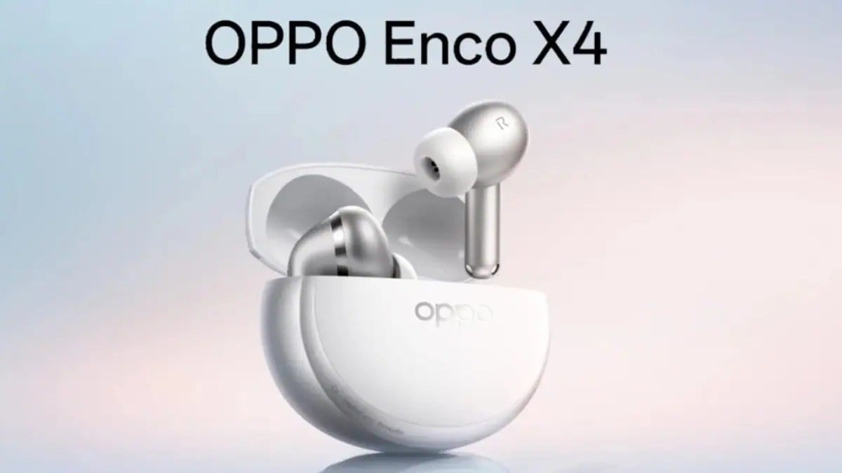 Oppo Enco X4 भारत में लॉन्च, 53 घंटे की बैटरी और ANC के साथ मिलेंगे नए ईयरबड्स