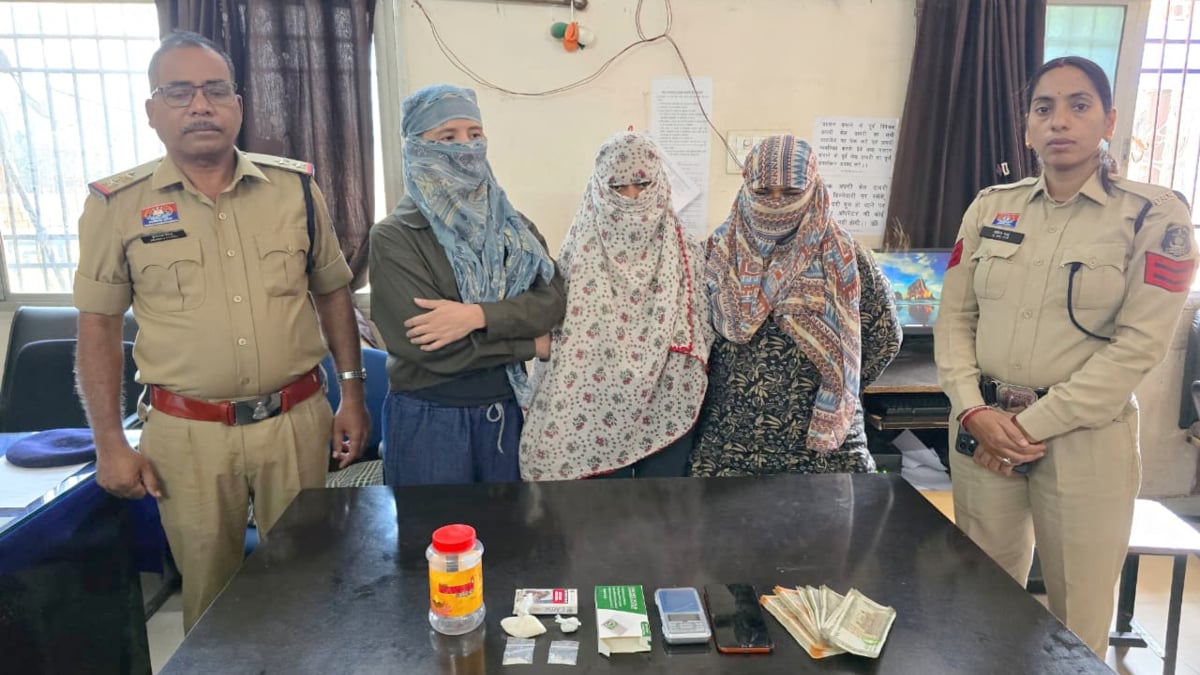 रायपुर में MDMA ड्रग के साथ 3 महिलाएं गिरफ्तार, रात में पुलिस ने की कार्रवाई