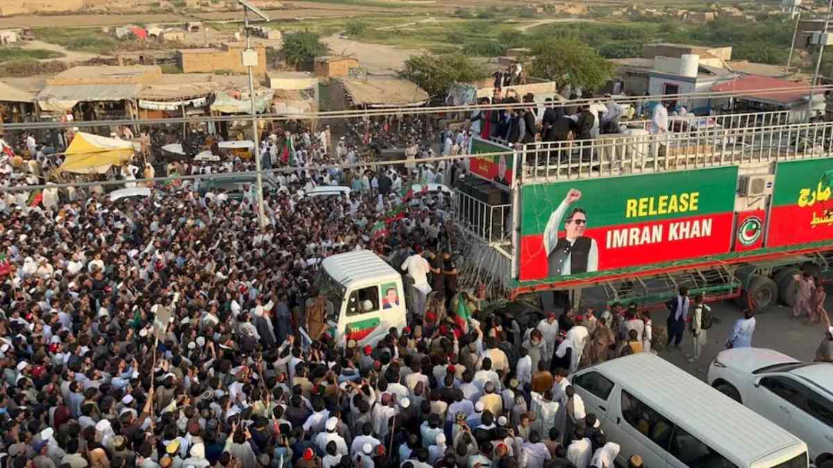 इमरान खान की रिहाई के लिए PTI का लॉन्ग मार्च, इस्लामाबाद में धारा 144 लागू