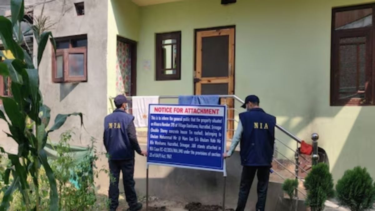 श्रीनगर में NIA की बड़ी कार्रवाई, आतंकियों को पनाह देने वालों का मकान किया सील