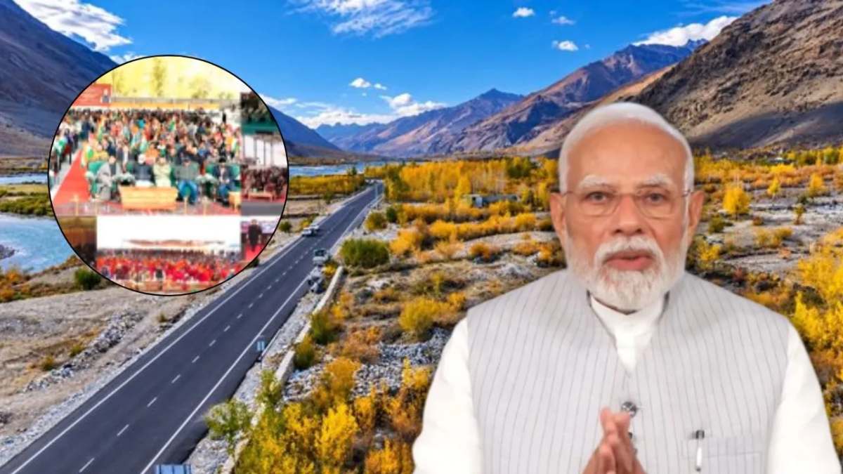 पीएम मोदी ने लद्दाख को 3,350 करोड़ का दिया सौगात, बोले- आज यहां प्रगति और विकास में एक और अध्याय जुड़ रहा है