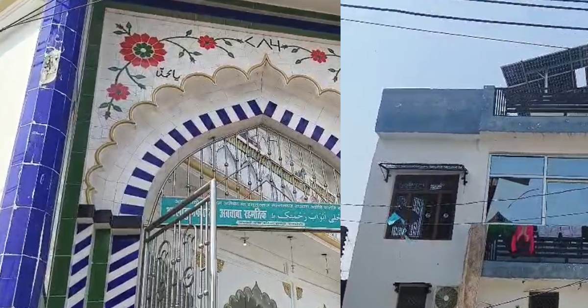मकान में सुखने के लिए रखे पटाखों का धमाका, मस्जिद की दीवार में दरार की चर्चा, पुलिस ने नुकसान से किया इनकार
