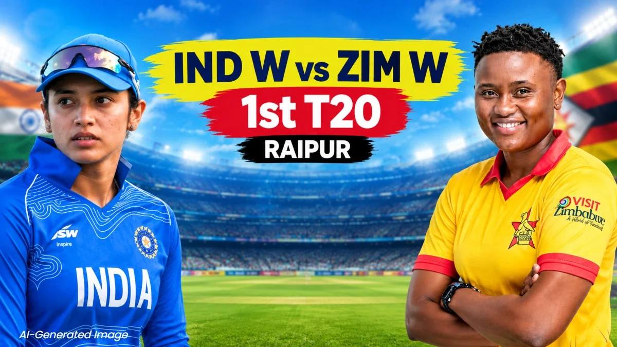 IND W vs ZIM W 1st T20: रायपुर के मैदान में भारत ने जीता टॉस, जिम्बाब्वे पहले करेगी बल्लेबाजी