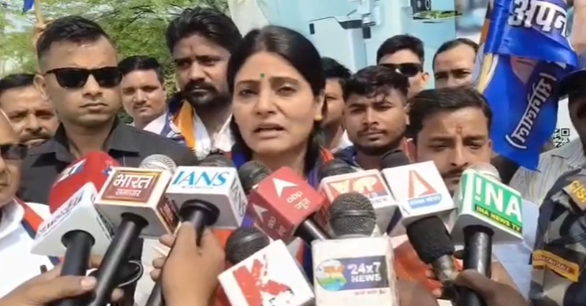 ‘लोकतंत्र और भीड़तंत्र का फर्क भूल गया महागठबंधन’: अनुप्रिया पटेल