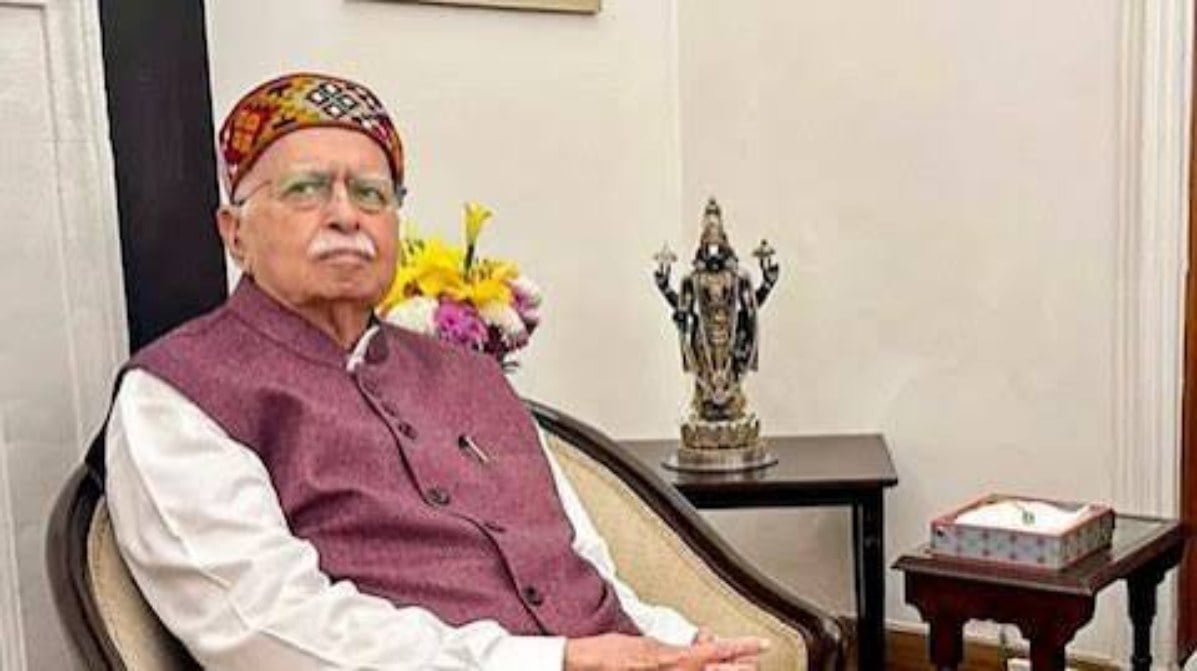 98 वर्षीय लालकृष्ण आडवाणी को अस्पताल से छुट्टी मिली, सीने में संक्रमण के कारण अस्पताल में भर्ती कराया गया था