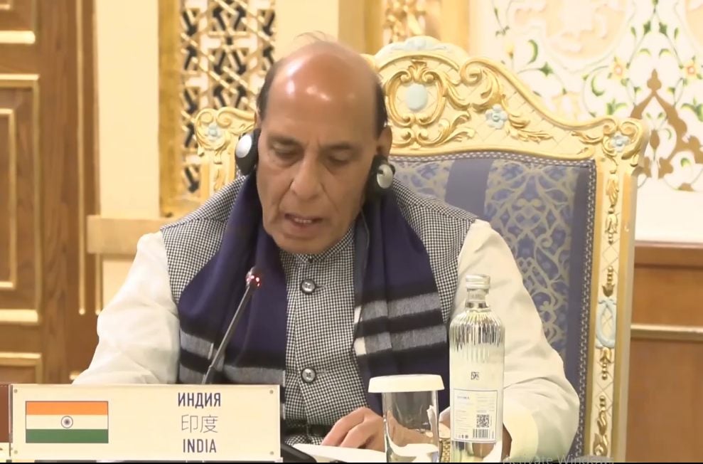 SCO बैठक में राजनाथ सिंह का पाकिस्तान-चीन को संदेश, बोले- आतंकवाद पर दोहरा रवैया बर्दाश्त नहीं
