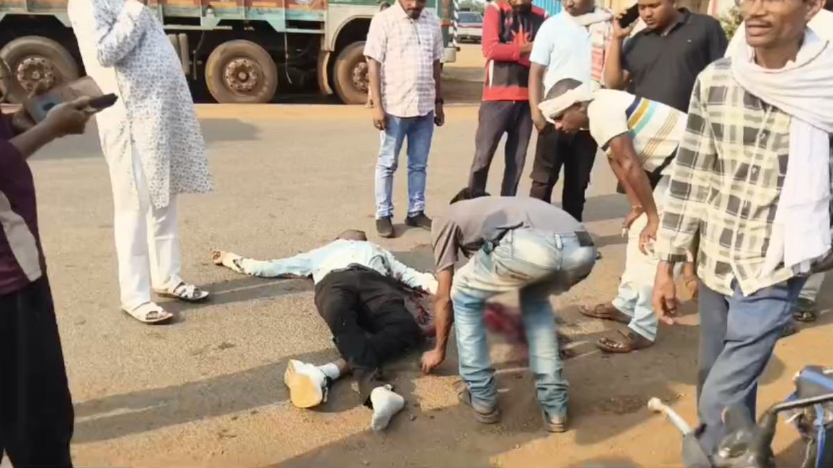 रफ्तार का कहर… अज्ञात वाहन ने बाइक को मारी टक्कर, शिक्षक की मौके पर मौत