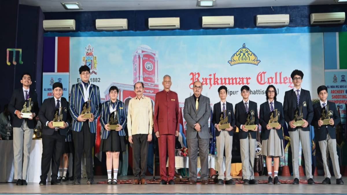 राजकुमार कॉलेज में ‘नाद संगम’ 2026-27 का भव्य समापन, मैग्नम ओपस ट्रॉफी में ऐतिहासिक टाई, तीरंदाजी में खिलाड़ियों ने जीते कई पदक