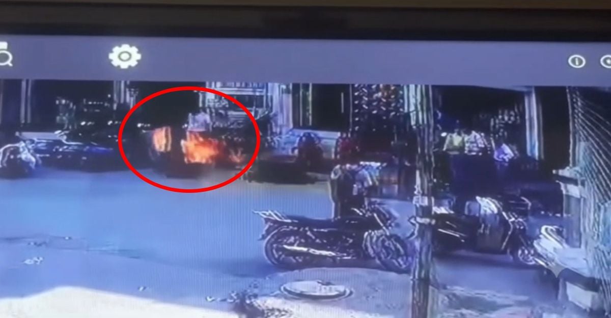 फायर फ्लेम मशीन की टेस्टिंग के दौरान हादसाः अचानक बदला आग का डायरेक्शन, दादा और पोता झुलसे