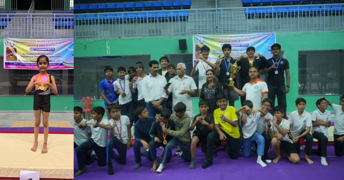 जिम्नास्टिक में बेटियों का जलवा, समृद्धि-शनाया ने जीते 3-3 गोल्ड