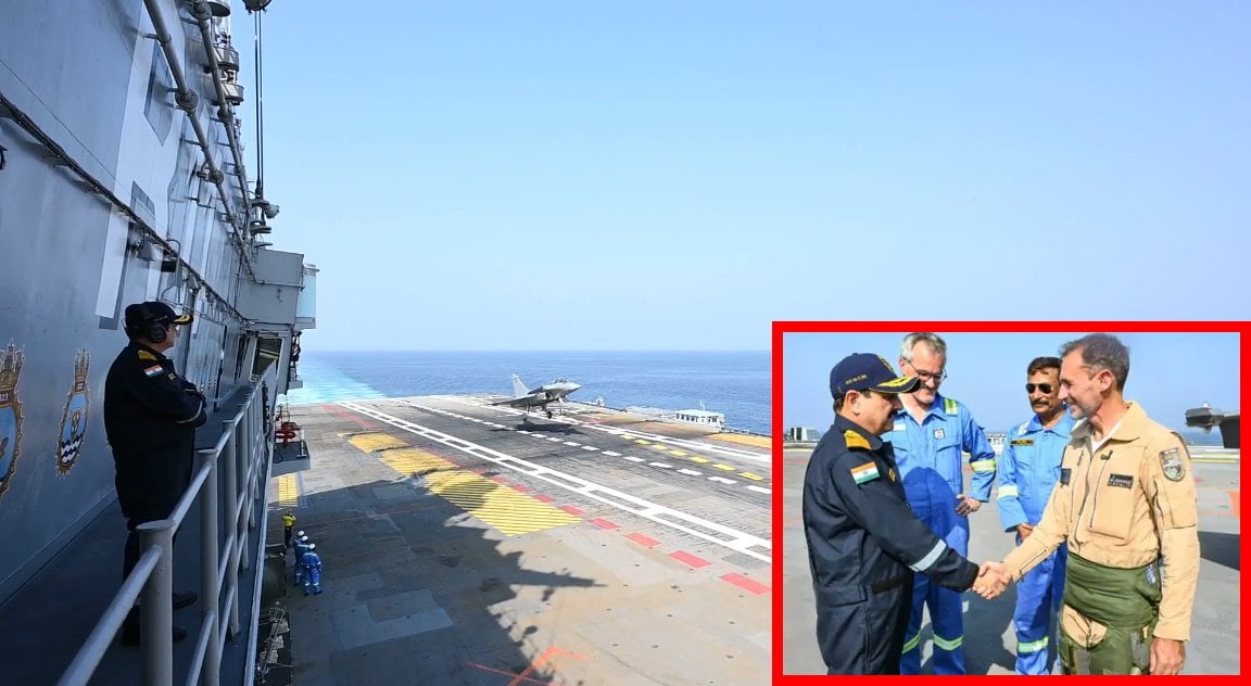 INS विक्रांत पर राफेल-M की पहली लैंडिंग सफल, भारतीय नौसेना के लिए ट्रायल अहम ; जानें CATOBAR और STOBAR तकनीक का अंतर