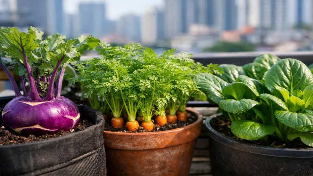 सर्दियां आने से पहले बालकनी में लगा लें गाजर, पालक समेत ये 5 सब्जियां, घर पर ही मिलेगी ताजी हरी सब्जी