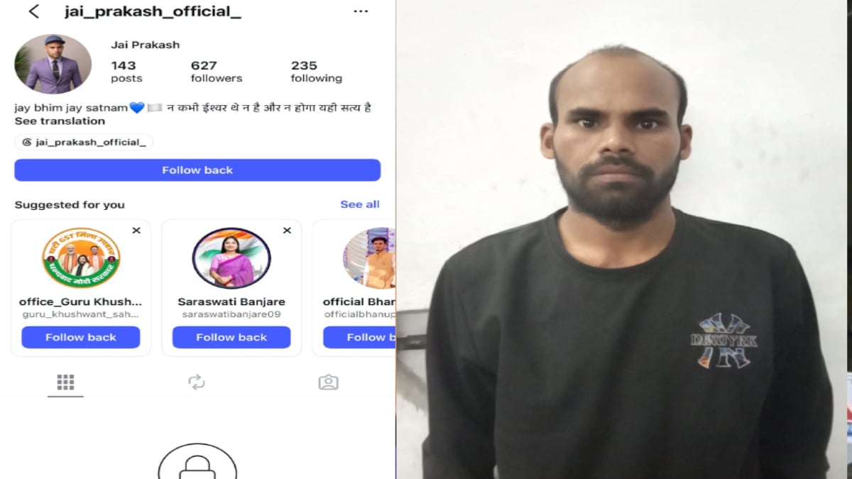 CG News : इंस्टाग्राम में मंत्री गुरु खुशवंत के खिलाफ अमर्यादित टिप्पणी, आरोपी गिरफ्तार