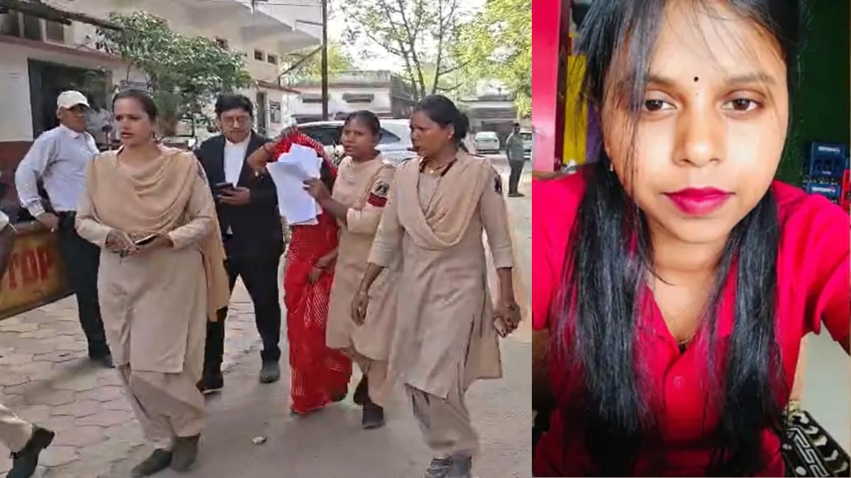 सोशल मीडिया इन्फ्लुएंसर आकांक्षा टोप्पो को जेल, कोर्ट परिसर में ‘गालीबाज को जेल भेजो’ के लगे नारे