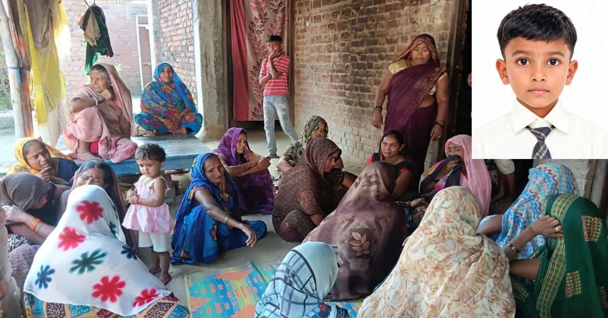 दुर्गा पूजा पंडाल के पास करंट ने बुझाया घर का इकलौता चिराग, सात साल के रिव्यांश की मौत