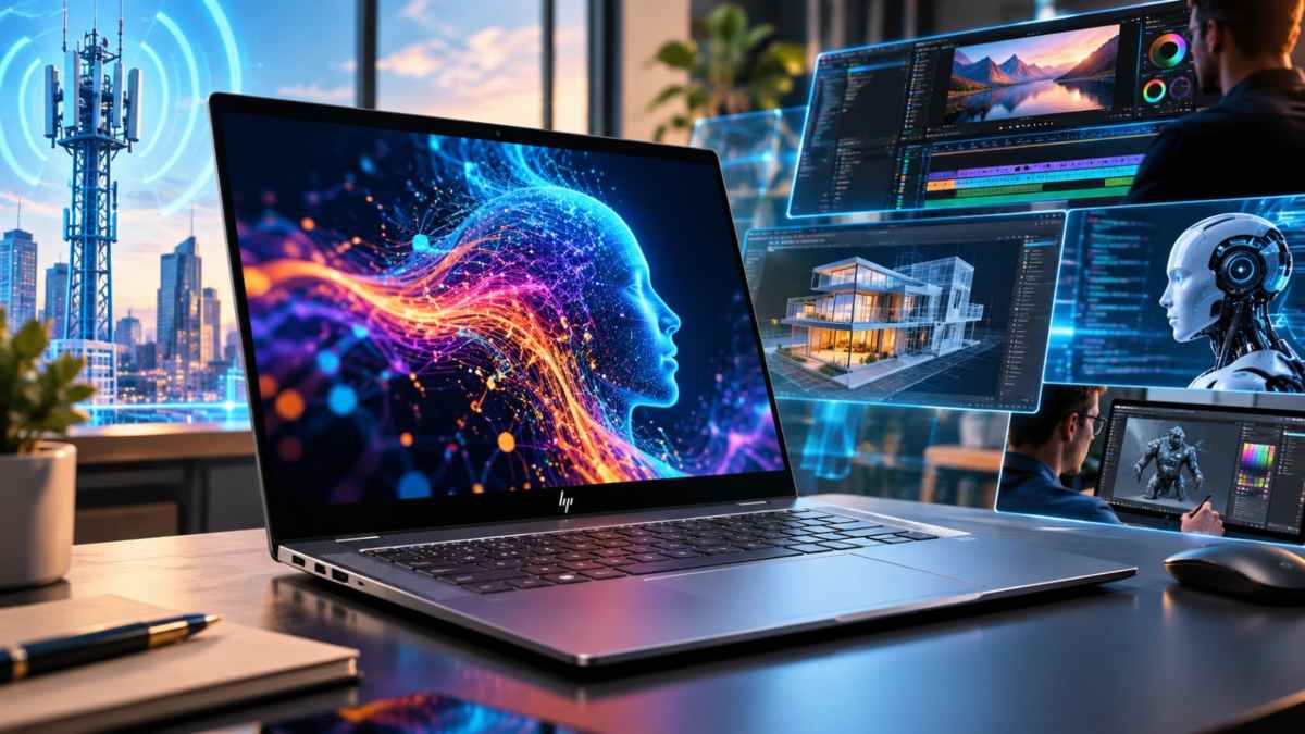 HP का नया AI लैपटॉप लॉन्च, 192GB मेमोरी और 2.8K OLED डिस्प्ले के साथ जानिए इसकी कीमत