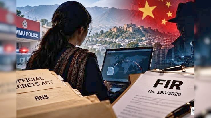 जम्मू में आर्मी अफसर की पत्नी पर जासूसी का आरोप, FIR दर्ज : LoC, अरुणाचल पर कर रही थी रिसर्च ; ChatGPT से बनाए नोट्स