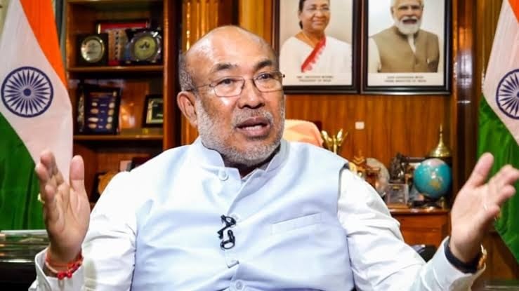 मणिपुर के पूर्व CM बीरेन सिंह का बड़ा आरोप, बोले- कांग्रेस के साथ मिलकर रची गई मुझे हटाने की साजिश