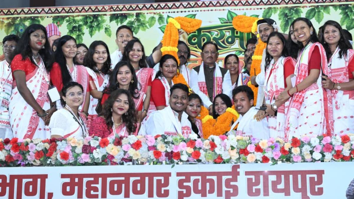 कंवर समाज को 90 लाख की सौगात: सीएम साय ने हर साल महोत्सव के लिए 10 लाख रुपए देने का किया ऐलान, बोले- संस्कृति और प्रकृति संरक्षण का प्रतीक है करमा तिहार