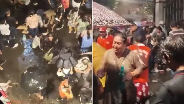 कोलकाता के दुर्गा पूजा पंडाल में हादसा, पंडाल का एक हिस्सा टूटकर गिरा; कई लोग हुए घायल