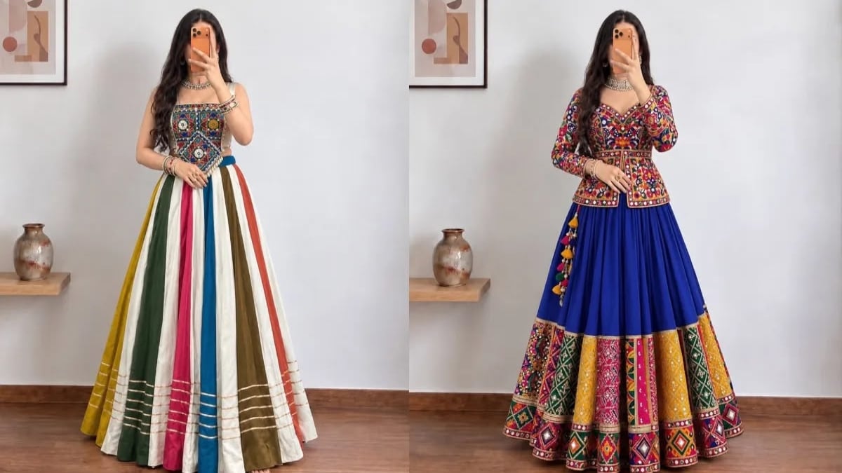 गरबा के लिए कितना भारी होना चाहिए लहंगा ? जानें सही वजन और कपड़ा चुनने का आसान तरीका