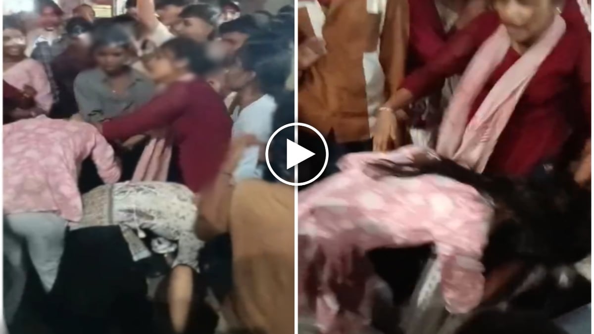 लड़कियों के बीच मारपीट: जमकर खींचें एक-दूसरे के बाल, वीडयो हुआ सोशल मीडिया पर वायरल